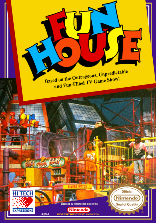 Fun House (USA) box art